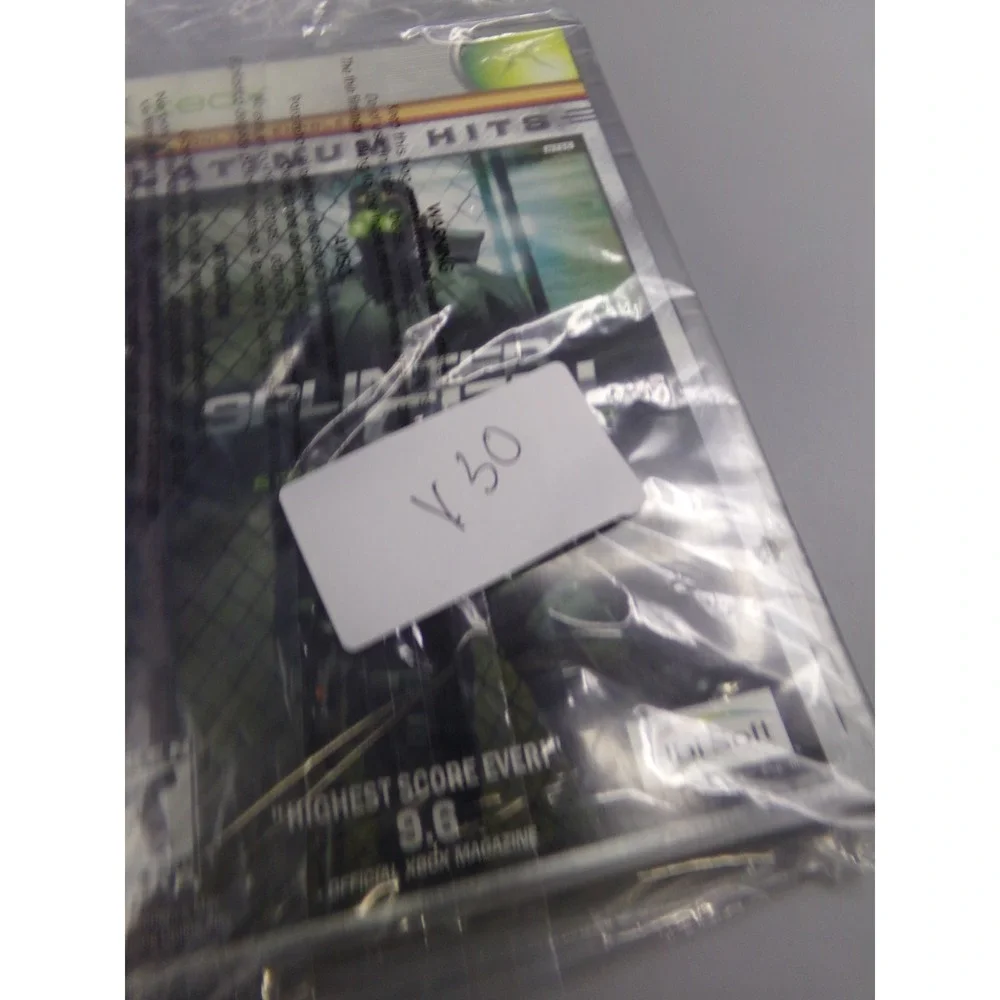 Tom Clancys Splinter Cell Platinum‎ Hits Xbox Original Game
